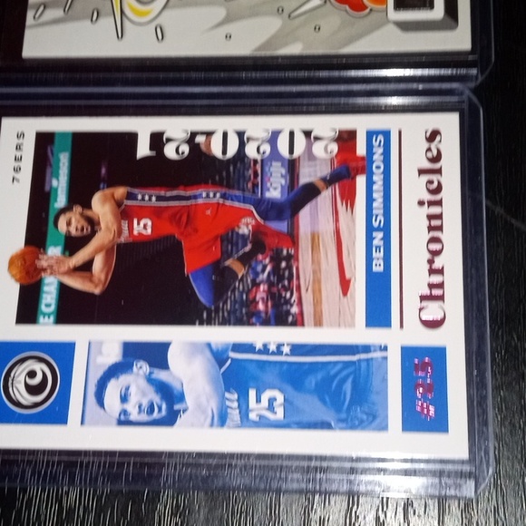 4 card lot! Anthony Edwards RC and Shaden Sharpe/ plus Ben Simmons and shaq - Picture 4 of 5